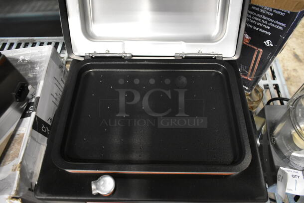 BRAND NEW SCRATCH AND DENT! 2023 NEmco 6625B Stainless Steel Commercial Countertop Fresh-o-matic Steamer. 120 Volts, 1 Phase. Tested and Working! - Image 6 of 7