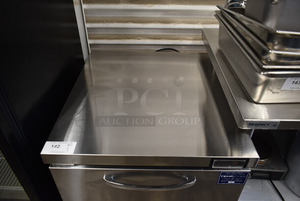 2019 Continental SW27N Stainless Steel Commercial Single Door Undercounter Cooler. 115 Volts, 1 Phase. Tested and Working! - Image 2 of 5