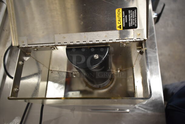 2017 Bunn LPG-2E Stainless Steel Commercial Countertop Coffee Bean Grinder. 120 Volts, 1 Phase. Tested and Working! - Image 6 of 8