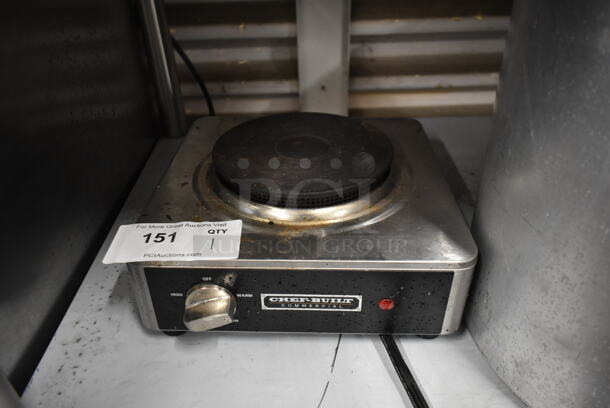 Chef-Built CHP-40 Metal Countertop Single Burner Range. 120 Volts, 1 Phase. - Image 1 of 4