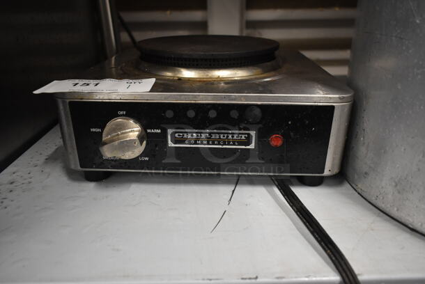 Chef-Built CHP-40 Metal Countertop Single Burner Range. 120 Volts, 1 Phase. - Image 2 of 4