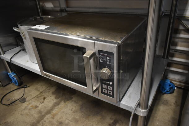2016 Amana RCS10DSE Stainless Steel Commercial Countertop Microwave Oven. 120 Volts, 1 Phase. - Image 2 of 5