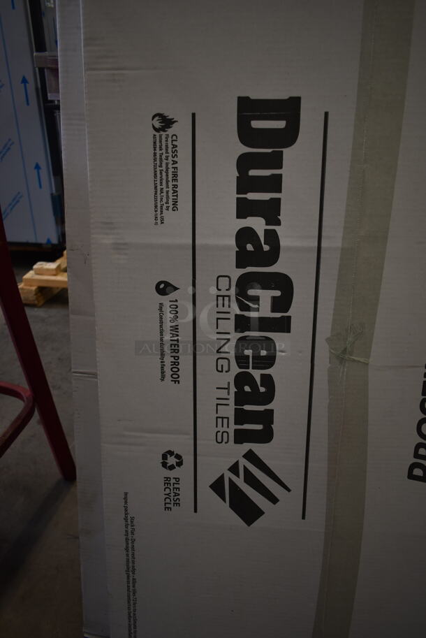 3 BRAND NEW! Boxes of DuraClean Ceiling Tiles. 3 Times Your Bid! - Image 3 of 5