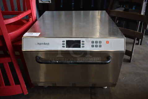 Turbochef High h Batch Stainless Steel Commercial Countertop Electric Powered Rapid Cook Oven. 208/240 Volts, 1 Phase. 