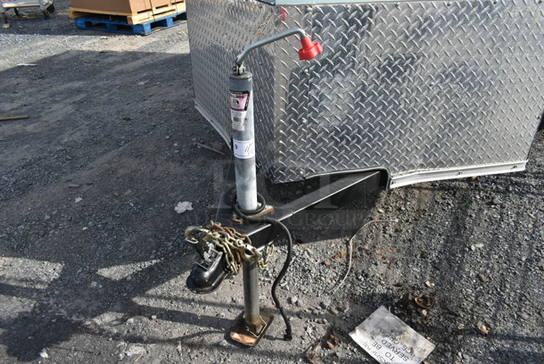 11.5' ROADWORTHY Metal Enclosed Trailer w/ Ramp. Opening Is 51.5" Wide and 55" High. Title In Hand. - Image 4 of 11