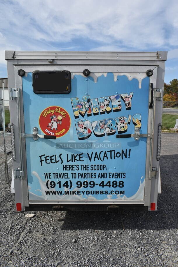 11.5' ROADWORTHY Metal Enclosed Trailer w/ Ramp. Opening Is 51.5" Wide and 55" High. Title In Hand. - Image 11 of 11