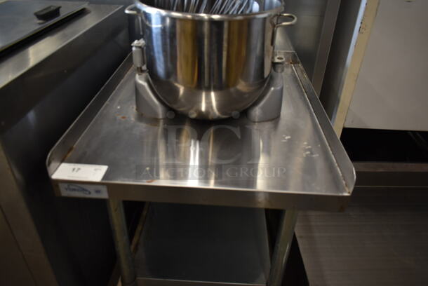Yukon Stainless Steel Commercial Equipment Stand w/ Under Shelf on Commercial Casters. - Image 3 of 5