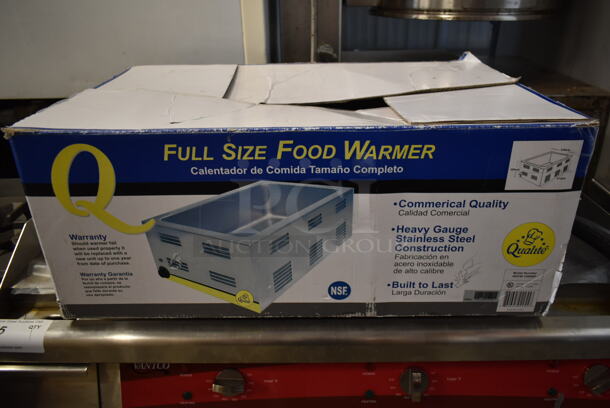 BRAND NEW IN BOX! 2019 Qualite RDFW-1200NP Stainless Steel Commercial Countertop Food Warmer. 120 Volts, 1 Phase. Tested and Working! - Image 2 of 5