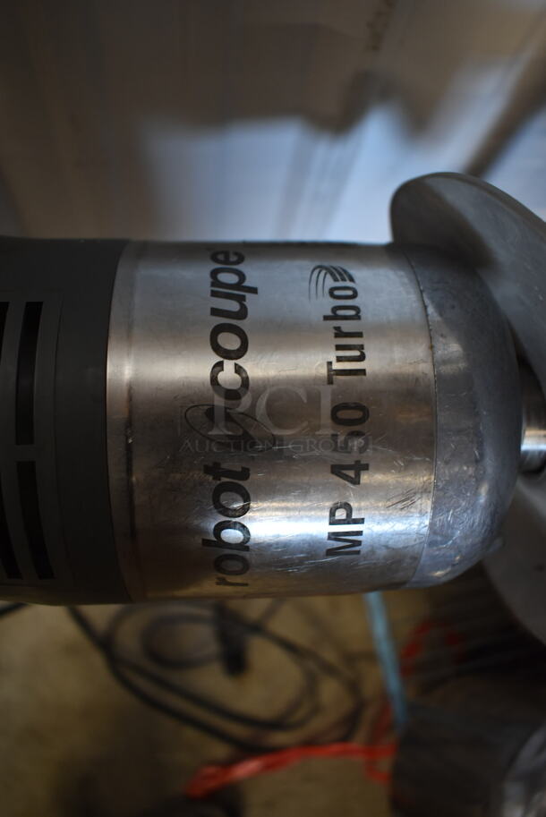 Robot Coupe MP 450 Turbo Stainless Steel Commercial Immersion Blender. Tested and Working! - Image 3 of 5