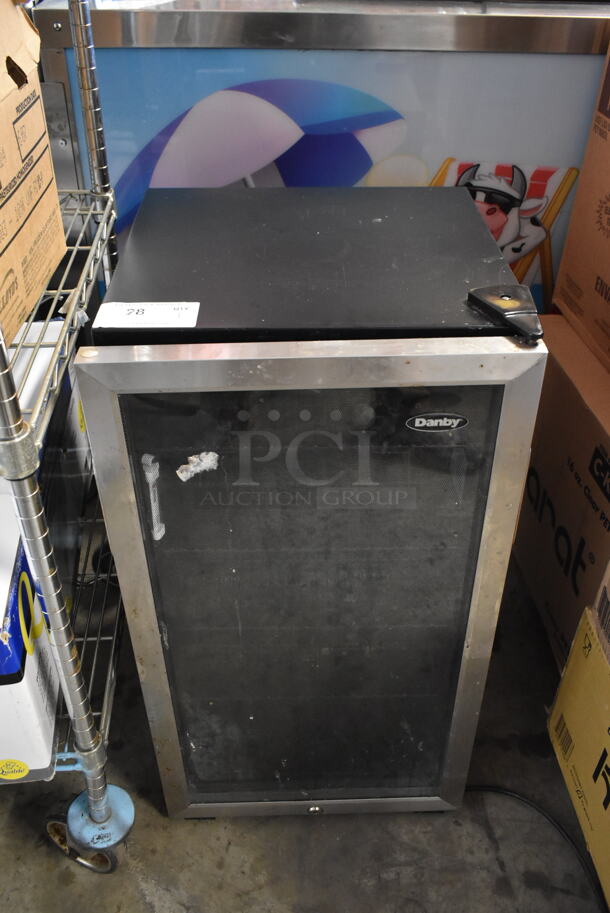 Danby DBC120BLS-3 Metal Mini Cooler Merchandiser. 115 Volts, 1 Phase. Tested and Working! - Image 1 of 4