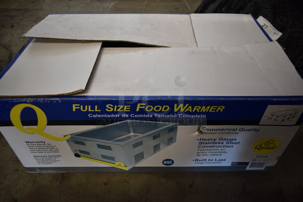 BRAND NEW IN BOX! 2019 Qualite RDFW-1200NP Stainless Steel Commercial Countertop Food Warmer. 120 Volts, 1 Phase. Tested and Working! - Image 2 of 5