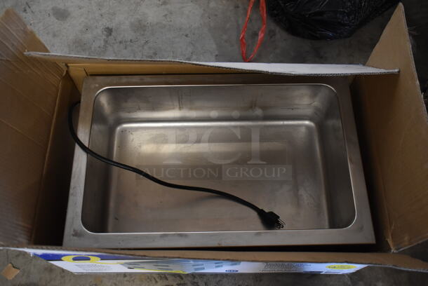 BRAND NEW IN BOX! 2019 Qualite RDFW-1200NP Stainless Steel Commercial Countertop Food Warmer. 120 Volts, 1 Phase. Tested and Working! - Image 3 of 5