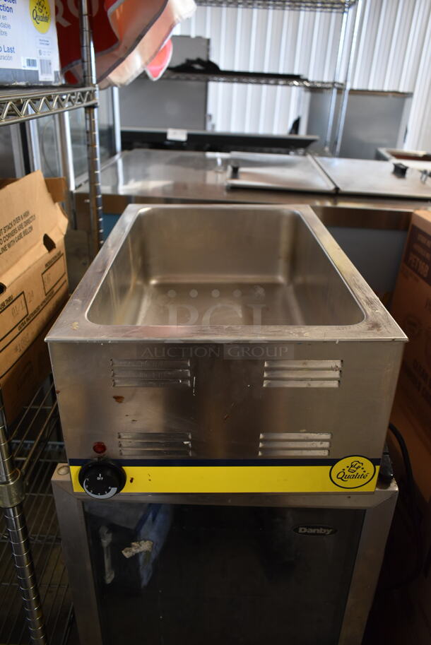 BRAND NEW IN BOX! 2019 Qualite RDFW-1200NP Stainless Steel Commercial Countertop Food Warmer. 120 Volts, 1 Phase. Tested and Working! - Image 4 of 5