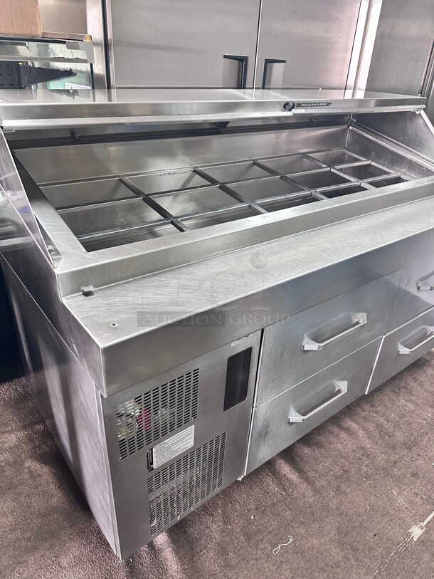 Late Model Randell Commercial Pizza Table 115 Volt Working - Image 4 of 6
