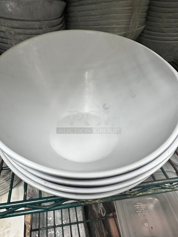 White Melamine Commercial Bowls Great for Food Presentation  - Image 3 of 6