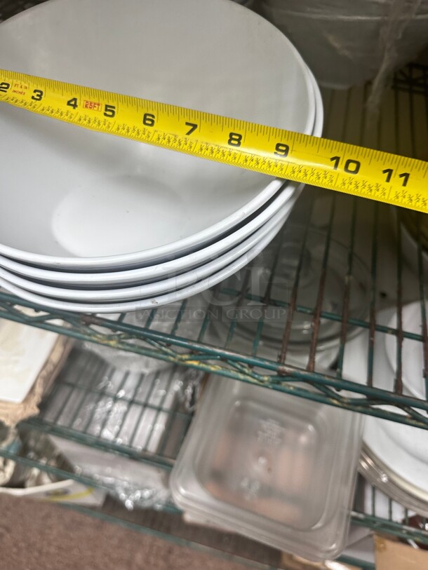 White Melamine Commercial Bowls Great for Food Presentation  - Image 4 of 6
