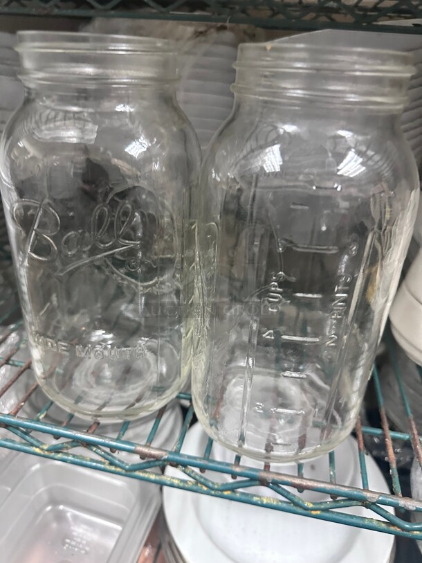Wide Mouth Glass Jars - Image 2 of 6