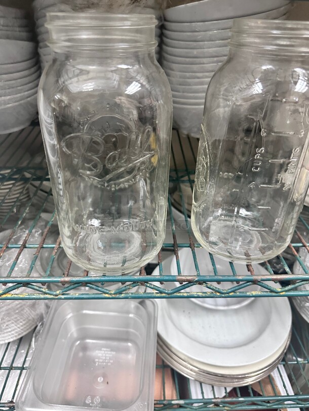Wide Mouth Glass Jars - Image 6 of 6