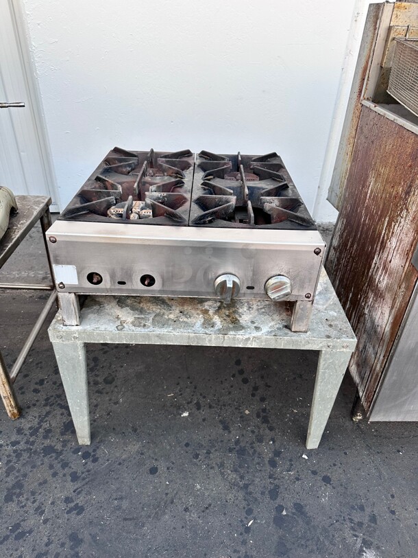 American Range 24 inch Counter Top Gas 4 Burner NSF  - Image 2 of 4