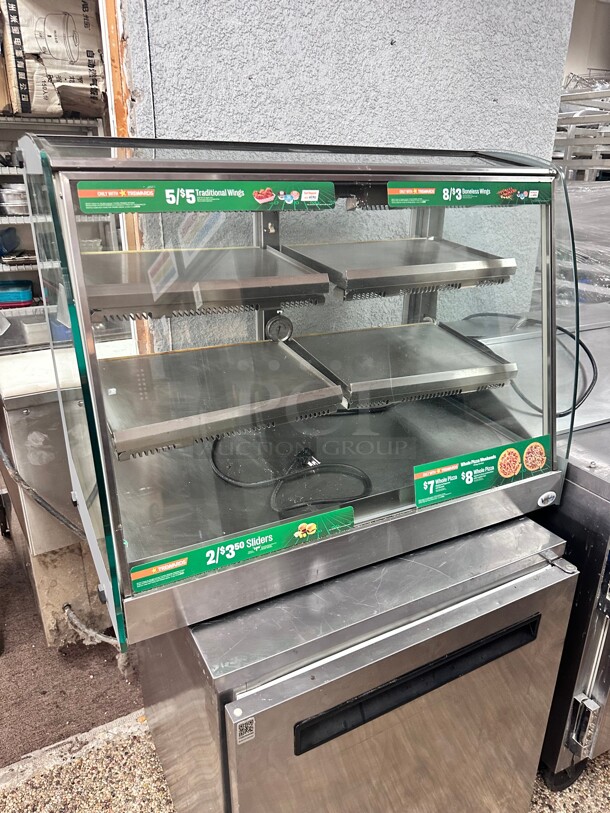 Late Model Vendo HFD000006 35 inch For Multi-Product Heated Display Merchandiser 115 Volt Working - Image 3 of 6