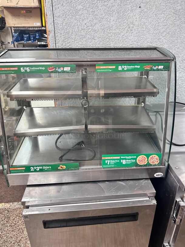 Late Model Vendo HFD000006 35 inch For Multi-Product Heated Display Merchandiser 115 Volt Working - Image 4 of 6