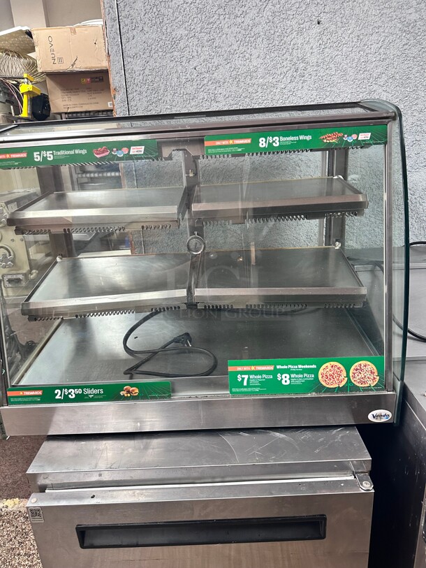 Late Model Vendo HFD000006 35 inch For Multi-Product Heated Display Merchandiser 115 Volt Working - Image 5 of 6