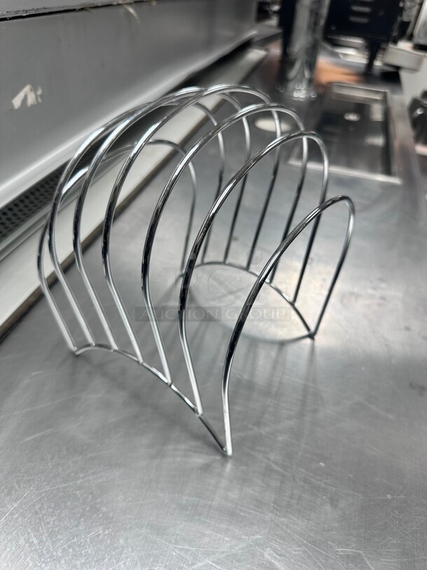 Commercial Stainless Steel Countertop Plate Holder - Image 2 of 6