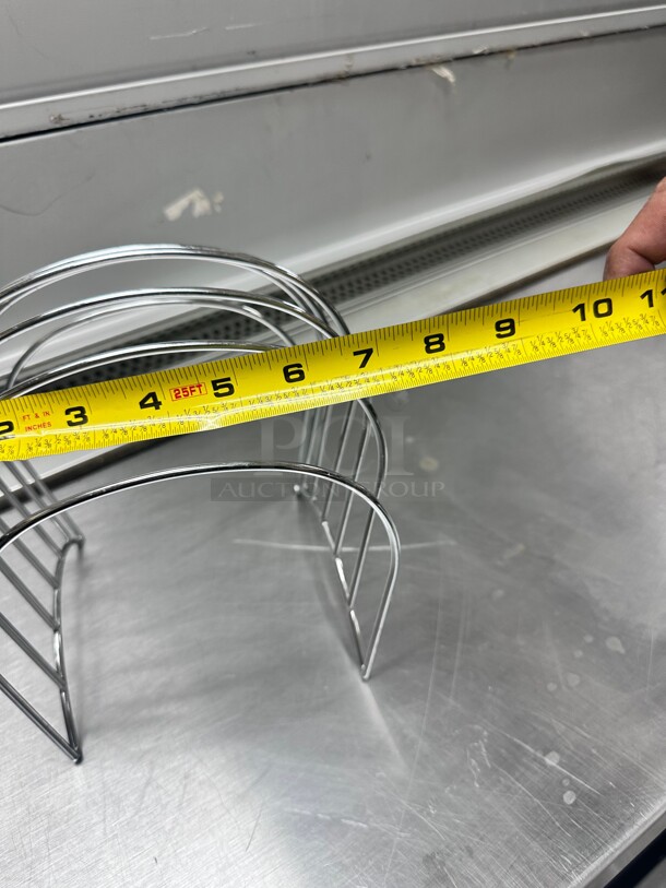 Commercial Stainless Steel Countertop Plate Holder - Image 4 of 6