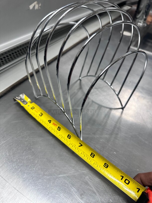 Commercial Stainless Steel Countertop Plate Holder - Image 5 of 6