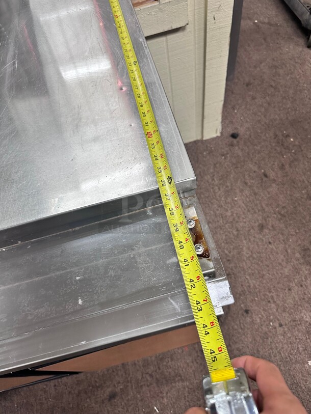 Commercial 36 Inch Cabinet Came From Seven Eleven NSF  - Image 2 of 7