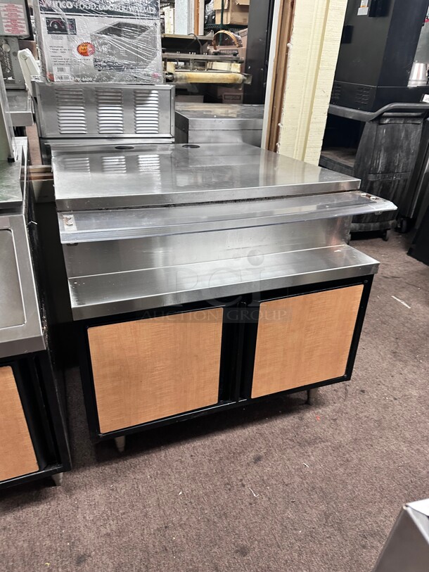 Commercial 36 Inch Cabinet Came From Seven Eleven NSF  - Image 6 of 7