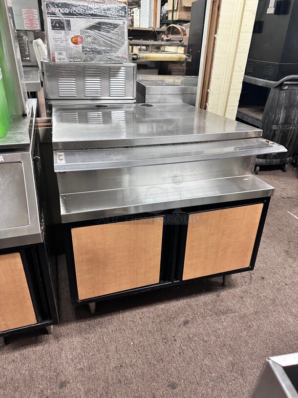 Commercial 36 Inch Cabinet Came From Seven Eleven NSF  - Image 7 of 7
