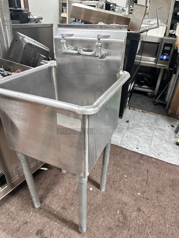 Commercial Stainless Steel Mop Sink NSF - Image 2 of 5