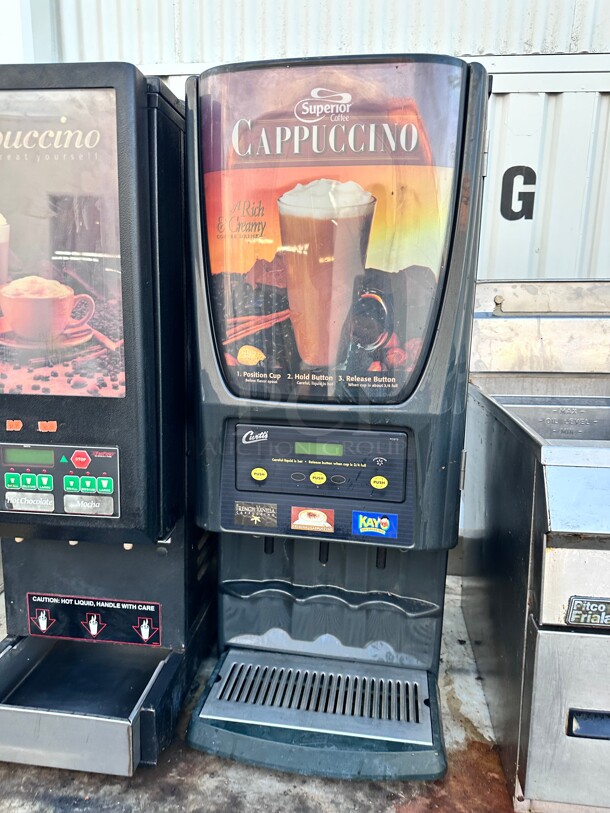 Curtis PCGT3 Cappuccino Machine w/ (1) 5 lb & (2) 10 lb Hoppers & (3) Dispensers, 120v - Image 3 of 8