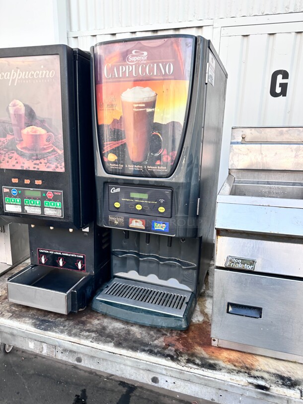 Curtis PCGT3 Cappuccino Machine w/ (1) 5 lb & (2) 10 lb Hoppers & (3) Dispensers, 120v - Image 4 of 8