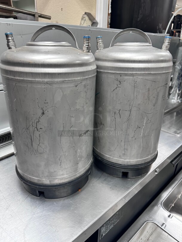 AMCYL CKN3INX 3 gal Amyl Keg New Ball Lock NSF - Image 1 of 7