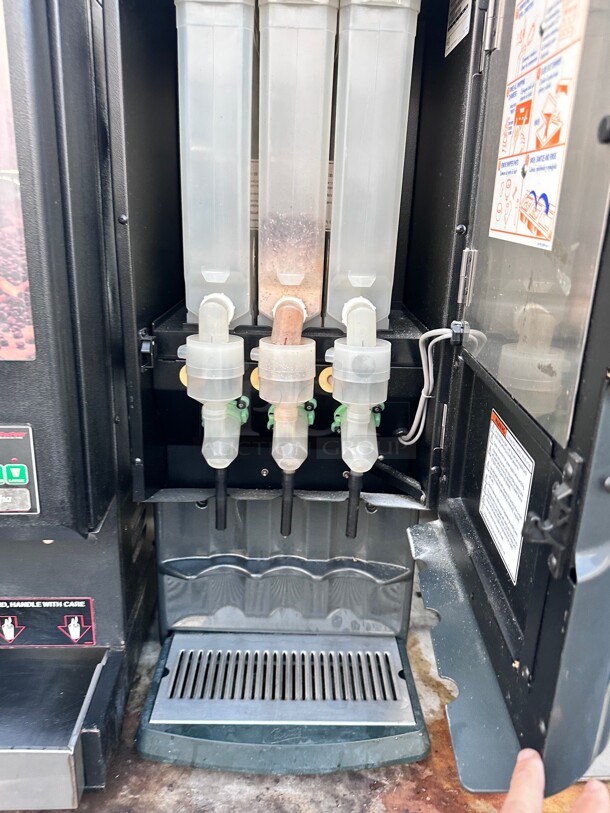 Curtis PCGT3 Cappuccino Machine w/ (1) 5 lb & (2) 10 lb Hoppers & (3) Dispensers, 120v - Image 8 of 8