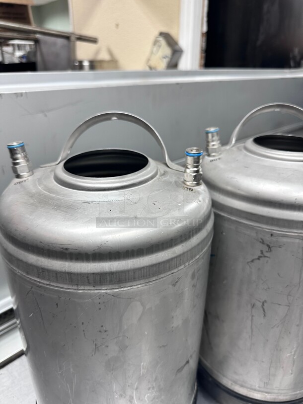 AMCYL CKN3INX 3 gal Amyl Keg New Ball Lock NSF - Image 4 of 7
