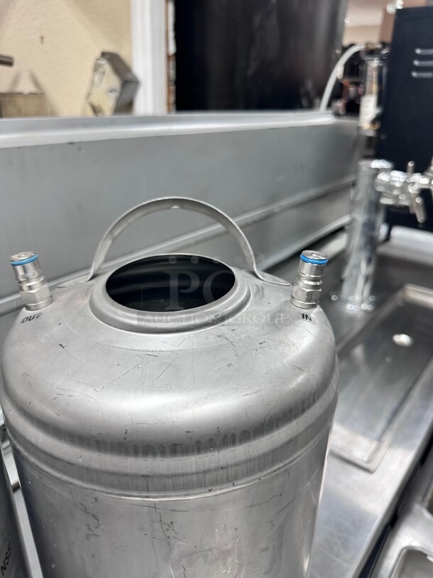 AMCYL CKN3INX 3 gal Amyl Keg New Ball Lock NSF - Image 5 of 7