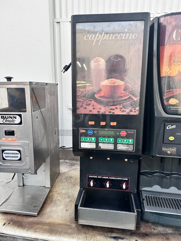 Cecilware GB3 Feature Flavor 3 Flavor Cappuccino Dispenser 115 Volt  - Image 6 of 7
