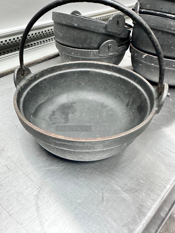 Elite Global Solutions 7 inch   Cast Iron Fry Pan w/ Handle  Black - Image 3 of 6