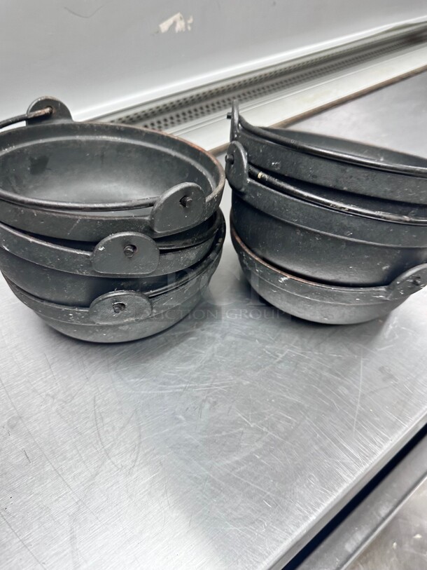 Elite Global Solutions 7 inch   Cast Iron Fry Pan w/ Handle  Black - Image 6 of 6