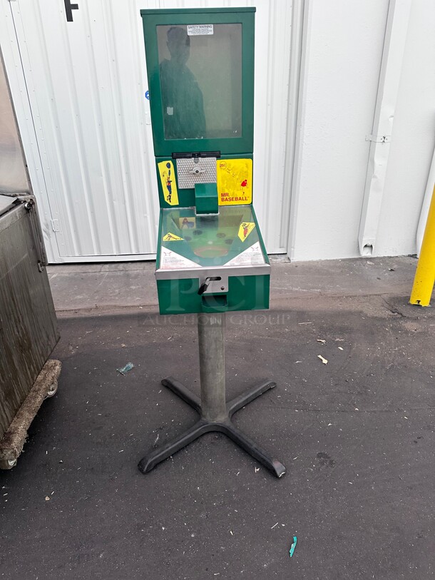 Mr Baseball Interactive Gumball Vending Machine Working  - Image 2 of 9