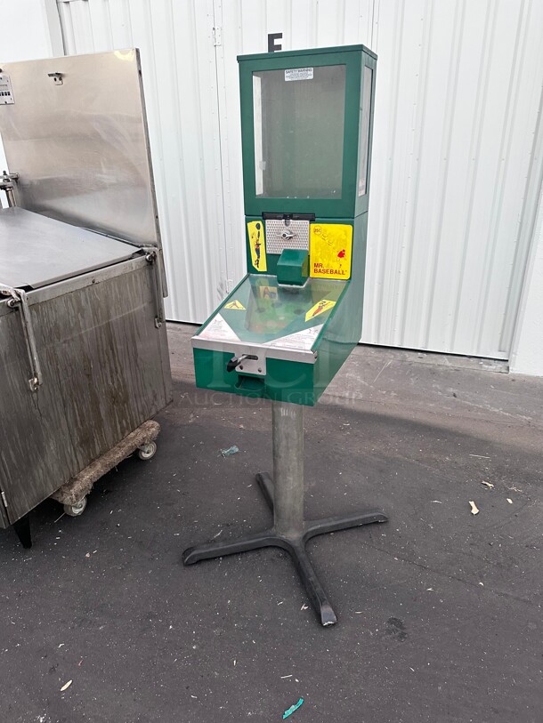 Mr Baseball Interactive Gumball Vending Machine Working  - Image 3 of 9