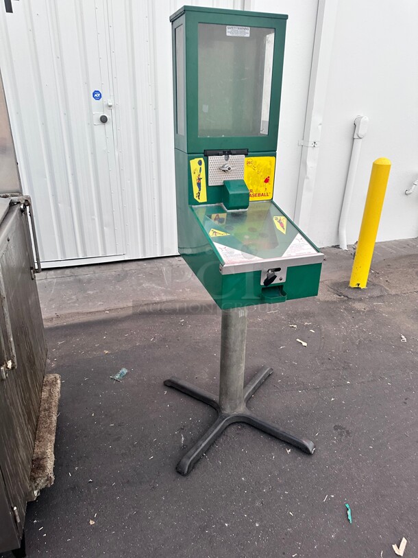 Mr Baseball Interactive Gumball Vending Machine Working  - Image 4 of 9