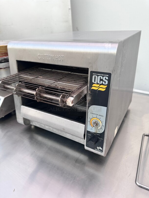 Star QCS1-350 Conveyor Toaster - 350 Slices/hr w/ 1 1/2 inch Product Opening, 120v Working - Image 1 of 9