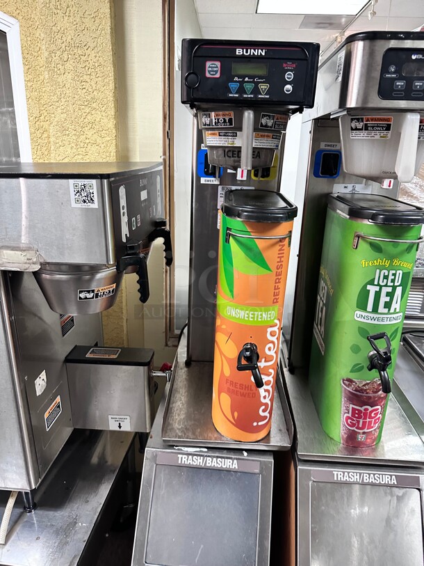 BUNN 41400.0500 ITB DUAL DILUTION 3-GALLON ICED TEA BREWER W/ DIGITAL CONTROLS - Image 2 of 7