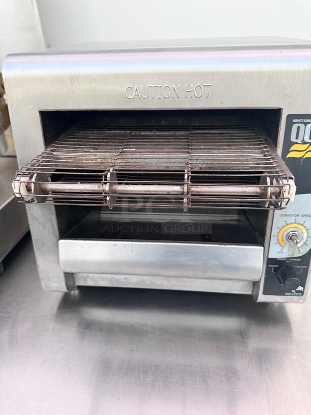 Star QCS1-350 Conveyor Toaster - 350 Slices/hr w/ 1 1/2 inch Product Opening, 120v Working - Image 3 of 9
