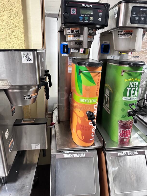 BUNN 41400.0500 ITB DUAL DILUTION 3-GALLON ICED TEA BREWER W/ DIGITAL CONTROLS - Image 4 of 7