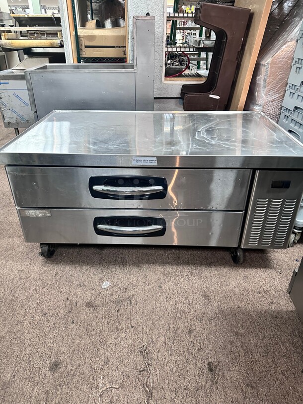 Late Model Norlake CB53 AdvantEDGE Refrigerated Chef Base 53 inch Wide 115 Volt Working - Image 2 of 9